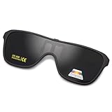 Epavouos Clip-On Polarisiert Sonnenbrille Sportliches Design UV400 Schutz Ideal für alle Outdoor-Aktivitäten