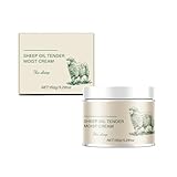 Lanolin Gesichtscreme Lanolin Wollfett Intensive Anti-Aging Pflegecreme - 72h Feuchtigkeit - Straffende & Festigende Tages- und Nachtcreme für trockene & sensible Haut, 50ml (3)