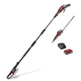 Einhell Professional Akku-Multifunktionswerkzeug GP-HC 18/5020 Li T BL Power X-Change (18 V, Brushless, 50 cm Heckenschere, 18 cm Hochentaster, Teleskopstiel, inkl. 4 Ah PLUS Akku)