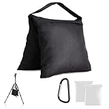 Sandsäcke für Fotografie,Fotografie Sandsack,Sandsack mit Karabiner,Sandsäcke für Stativer,Sandsäcke für Fotografie Video Ausrüstung,Geeignet für Fotografie Studio Lampenstative und Stative ﻿
