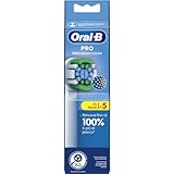 Oral-B Precision Clean elektrische Zahnbürstenköpfe, Packung mit 5 Ersatzbürsten, 3 Arten von Borsten für eine präzise und aufhellende Reinigung, Anzeige der Verwendung des Bürstenkopfes