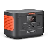 Jackery Explorer 100 Plus, 99 Wh/31000 mAh Tragbare Powerstation mit LiFePO4 Akku mit 128 W Ausgang, Handtellergroßer Back-up-Akku für Geschäftsreisen und Erkundungen im Freien