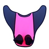 Mermaid Schwimmflossen Set Für Erwachsene & Kinder,Kurzblatt Monoflosse Trainingsflossen Für Schnorcheln,Tauchen & Schwimmtraining,Leichte Taucherflossen Mit Komfort System,Tragetasche