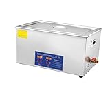 bitsyz Ultraschallreiniger 2L 3L 6L 10L 15L 22L 30L Digitaler Timer Edelstahl Bad Schmuck Brillen Uhr Reinigungsmaschine (Color : 30L, Size : 1 UK)