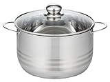 ELO Fleischtopf - Edelstahl - Ø 24 cm - mit Glasdeckel