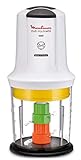 Moulinex AT723110 6-in-1-Multi-Moulinette, 500 W, 0,5 Liter, Kunststoff, 2 Geschwindigkeiten, Weiß