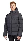Canadiens Kalf 1413 Thermo-Daunenjacke für Herren (50, Schwarz)
