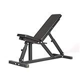 Verstellbare Hantelbank Fitness Ganzkörper -Training Benchpress Falten Sie Neigung Abnahme Übung Training Bank für das Heim-Fitnessstudio