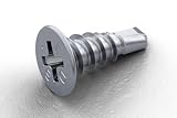 IDS Selbstbohrende Schrauben SlimHead Ultra 4,2x13mm Profilverbindungsschrauben inkl. BIT - 250 Stück