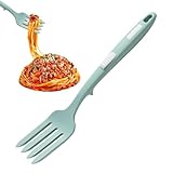 Silikon-Kochgabel- Rutschfeste, hitzebeständige Küchengabel | Geschirrspüler Sichere Gabel, Spülmaschinenfest Und Antihaft Servierwerkzeug Zum Schaben, Servieren Und Multifunktionales Home Cooking