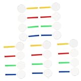 FIXOSHEE 20 Stück Teiliges Handlupe Ergonomisch Fach Vergrößernd Leicht zu Halten für Wissenschaftsunterricht Outdoor Aktivitäten Fördert Spielerisches Lernen und Entdeckung