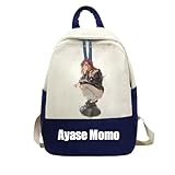 Zhongkaihua Anime Dan Da Dan Rucksack Laptoptasche, Ayase Momo/Okarun Dan Da Dan Merch Tasche, Reisen, Outdoor, Freizeit, Schulrucksack, Zubehör für Jungen und Mädchen, Typ 7