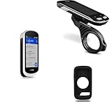 Garmin Edge Explore 2, 3-inch Bike Computer, with Intuitive GPS & Garmin Edge Extended Out Front Mount, Black & Case