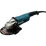 Makita Winkelschleifer 230 mm, 2.200 W, Blau, ohne Koffer, ohne Diamantscheiben