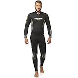 Cressi Fast 5mm All-In-One Man Trockenanzug, Schwarz, 3XL