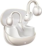 JOYROOM Open Ear Kopfhörer,【App-Steuert-Sound】Bluetooth 5.4 ClipOn Kopfhörer Kabellos, 4.9g Ultraleicht & Komfortabel, KI-ENC, Auto-L/R-Erkennung, Immersiver Sound, Perfekt für Sport & Alltagskomfort