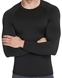 BOOJO Herren Body Shaper Bauchweg-Kompressionsshirt, Schwarz Onyx, XX-Large