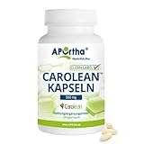 APOrtha® Carolean™ - 120 vegane Kapseln, Carolean 500 mg, Begünstigt Vorsättigung,120 Kapseln für 20 Tage, glutenfrei, allergenfrei, laktosefrei, vegan