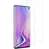 Carantee 2 Stück für Panzerglas für Samsung Galaxy S10 Schutzfolie, Kratzfest Panzer Schutz Glas für Samsung S10 Panzerglasfolie, 9H Härte HD Klar Fingerabdruck-ID Displayschutz Galaxy S10 Schutzglas