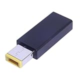 Bottone Stabiler und effizienter PD100W USB C auf Vierkant-Port-Adapter, quadratische Spitze, Konverter für Laptops, Netzadapter