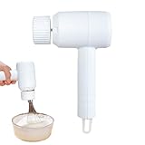 Elektrischer Schneebesen Milchaufschäumer | Handrührgerät Schaumquirl Rührstab für Matcha - Batteriebetriebenes Handgerät Küchenhelfer Zum Mischen Rühren Von Latte Matcha Kaffee Eiern