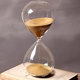 60 Minuten Glas Sanduhr Küche Sanduhr 1 Stunde Zeitmanagement Werkzeug Kreative Persönlichkeit Glas Sanduhr Ornamente