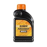 Kopfgetriebeöl Blinkerflüssigkeit 0,5L - Marillenlikör 25% vol - Fruchtiger Aprikosen Likör in der Öldose, die Geschenkidee für Auto-Fans