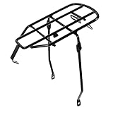 TOYANDONA Fahrrad Gepäckträger Hinten Metall Robuster Rücksitzträger für Mountainbikes Klappräder und Kinderfahrräder Langlebig und Vielseitig Einsetzbar für Outdoor Aktivitäten