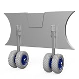 SUPROD Heckräder Slipräder Transporträder Edelstahl EW200, grau/blau