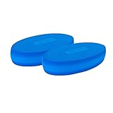 Fitness-Mad - Balance Pad Oval Design - 2er Pack, blau, One size