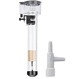 Pssopp Aquarium Protein Skimmer Aquarium Surface Protein Skimmer Ölfilmprozessor für die Ölentfernung Zubehör Zur Luftstromeinstellung