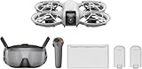 DJI Neo Motion Fly More Combo, Mini drohne mit 4K UHD-Kamera für Erwachsene, 135 g selbstfliegende Drohne, follow me funktion, Handflächenstart, KI-Motivverfolgung, mit RC Motion 3 und 3 Akkus
