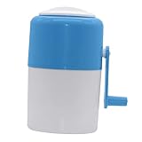 iplusmile Home Ice Shaver Eismaschine Tragbarer Ice Shaver Machine Crusher Eismaschine Maschine Ice Chip Maker Hand Ice Cube Maker Eismühle Ice Chopper Ice Crushing Machine Blau