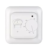 Fußbodenheizungsthermostat - Mechanischer Drehregler, effiziente Thermostatsteuerung | energiesparende Heizungssteuerung, Thermostat