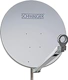 Schwaiger SPI1000.0 Aluminium Offset-Antenne 100 cm (39,4 Zoll) weiß