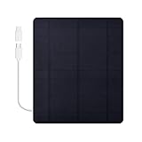 Ohulelks 5W Solarpanel für Überwachungskamera mit Verlängerungskabel IP65 Wasserdicht für Blink-Kamera