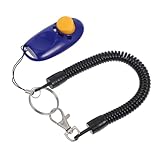 Gatuida Hundetrainer Clicker mit Armband Tragbarer Abs Klicker für Hunde Katzen Pferde Vielseitige Tonsignale zur Erziehungshilfe Leichtes Langlebiges Trainingsgerät für Haustiere