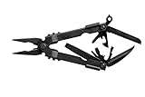 Gerber Multi-Tool mit zwei Messern und Leder-Scheide, MP600 Full-Size, Mit 14 Funktionen, Schwarz, 7550