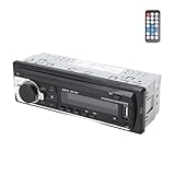 Xixian Car Radio, LED -Display Zweiverbindungsfreier USB -Empfänger mit AI -Sprachsteuerung, MP3/WMA/WAV -Formaten, VN 260.000 Farbbildschirm, Fernbedienung, 4 X 60 W