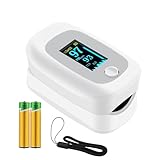 Bestyks Pulsoximeter, SauerstoffsäTtigung MessgeräT Finger, Pulsoximeter Fingeroximeter für Die Messung Des Pulses Und Der SauerstoffsäTtigung Am Finger
