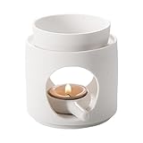 Wachsbrenner für Kerzen, Kerzenhalter aus Keramik, Teelichthalter, wiederverwendbar, Dekoration für Zuhause, Geburtstag, Weihnachten, Hochzeit, Einweihungsfeier.