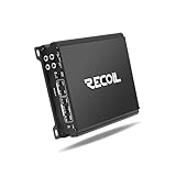 RECOIL DI550.4 Full-Range Class-D 4-Kanal Auto-Audioverstärker, 1.040 Watt Max. Leistung, 2-4 Ohm stabil, Mosfet-Stromversorgung, brückbar
