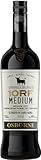 Osborne Sherry 10 RF Medium – Hochwertiger, halbtrockener Sherry, hergestellt nach dem Solera-Verfahren aus Andalusien in Spanien mit 19% vol. (1 x 0,75l)