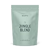 Incapto Jungle Blend Kaffeebohnen | Mischung 100% Arabica | Ursprünge Guatemala, Brasilien und Peru | Außergewöhnliches Aroma und Geschmack | Spezialitäten-Bohnenkaffee 80 SCA-Punkte | Packung 500g