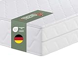 Badenia Trendline BT100 2-in-1 Duo XXL orthopädische 7-Zonen Komfortmatratze, 22 cm hoch, Härtegrad 2 und 3, 140 x 200, Öko-Tex zertifiziert, produziert nach deutschem Qualitätsstandard