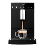 Cecotec Superautomatische Kaffeemaschine Cremmaet Compact, 1350 W, 19 Bar, Heizsystem mit Thermoblock, 150 g Kaffeebehälter mit Mahlwerk und 1,1 L, automatische Reinigung