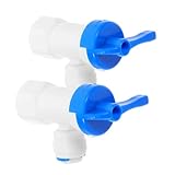 PRETYZOOM 2 Stück Druckreduzierventil Wasserrohrverpackungsventil Regelventil Für Aquarien Tank Kugelhahn Schnellkupplungsventil Wasserventil Wasserreinigungsanpassung Tankarmatur Pom