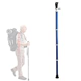 Nordic-Walking-Stöcke verstellbare Trekkingstöcke ultraleichter tragbarer Gehstock aus Aluminiumlegierung perfekte Balance und Unterstützung für Senioren(42~116cm)