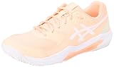 ASICS Damen Gel-Dedicate 8 Padel Sneaker, Bright Sunstone/White, 36 EU