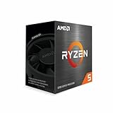 AMD Ryzen 5 5600 Prozessor (6 Kerne/12 Threads, 65W, AM4 Sockel, Bis zu 4.4 Ghz max boost, wraith stealth Kühler)